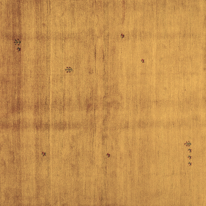 Square Machine Washable Abstract Brown Contemporary Rug, wshcon1405brn