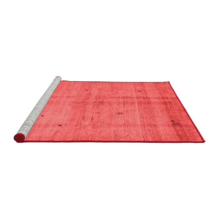 Contemporary Red Washable Rugs