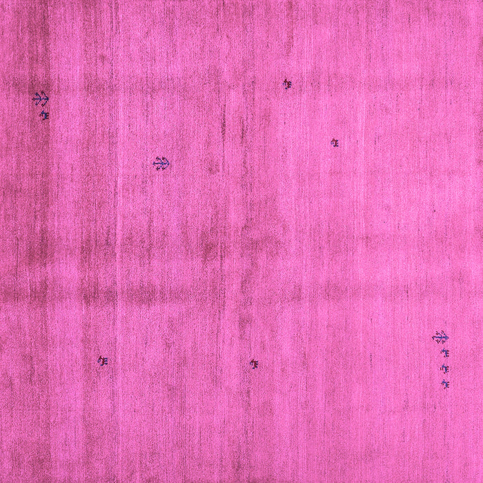 Square Abstract Purple Contemporary Rug, con1405pur