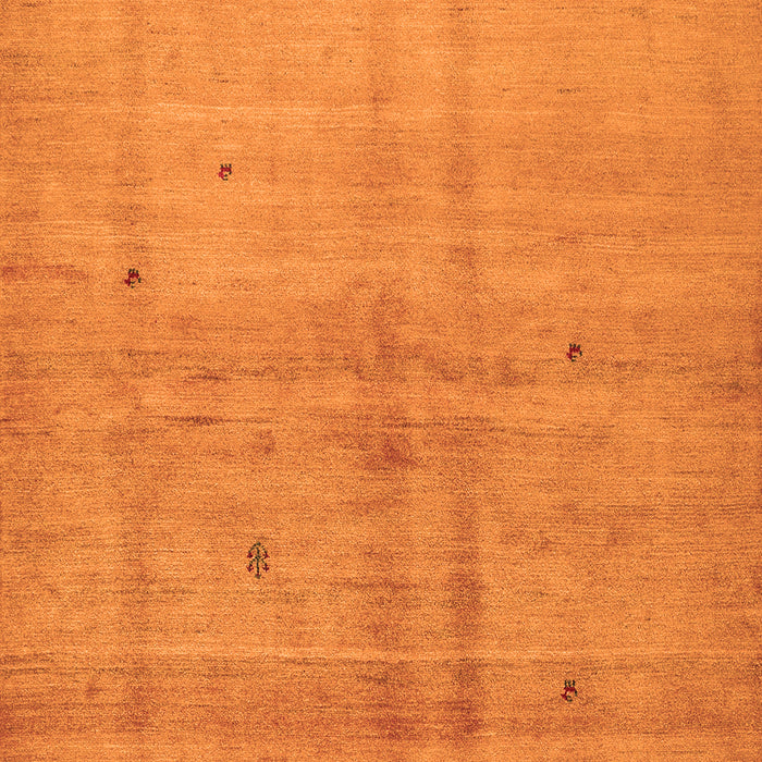 Abstract Orange Contemporary Rug, con1405org