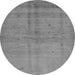 Square Abstract Gray Contemporary Rug, con1405gry