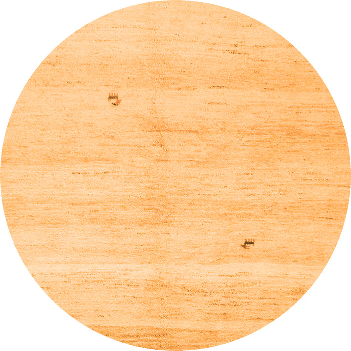 Machine Washable Solid Orange Modern Area Rugs, wshcon1406org