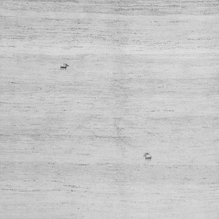 Serging Thickness of Solid Gray Modern Rug, con1406gry