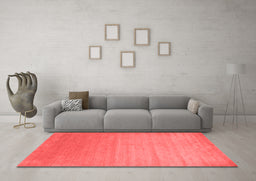 Contemporary Red Washable Rugs