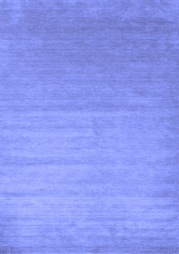Abstract Blue Contemporary Rug, con1407blu