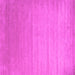 Square Abstract Pink Contemporary Rug, con1407pnk