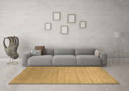 Machine Washable Abstract Brown Contemporary Rug in a Living Room,, wshcon1407brn