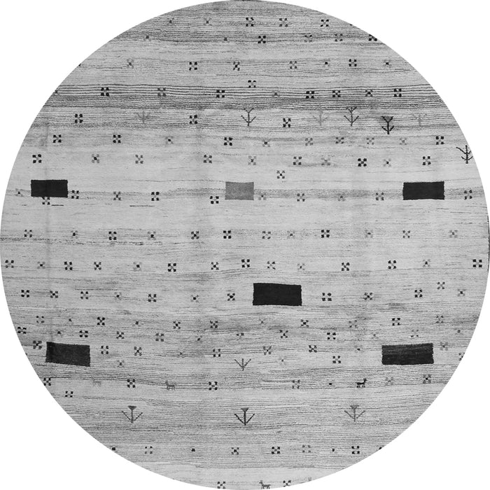 Machine Washable Abstract Gray Contemporary Rug, wshcon1408gry