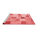 Transitional Red Washable Rugs