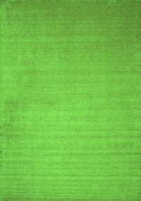 Solid Green Modern Rug, con140grn