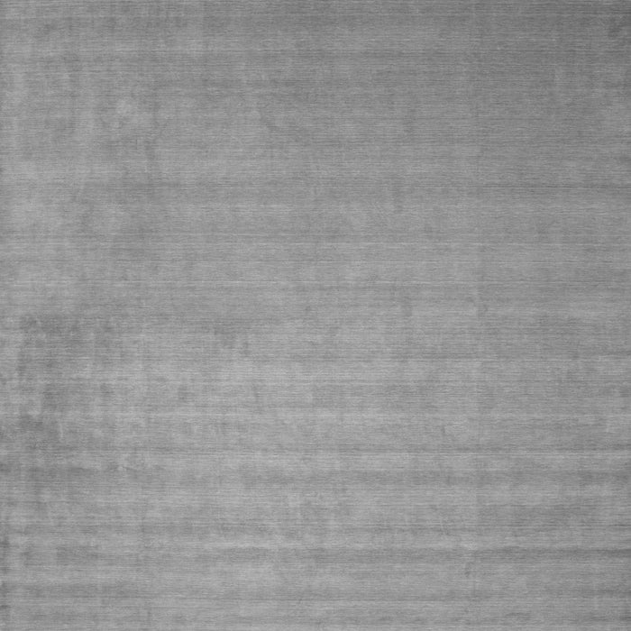 Serging Thickness of Machine Washable Solid Gray Modern Rug, wshcon140gry