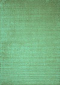 Solid Turquoise Modern Rug, con140turq