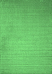 Solid Emerald Green Modern Rug, con140emgrn