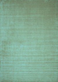 Solid Light Blue Modern Rug, con140lblu