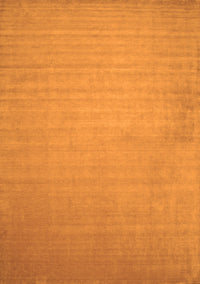 Solid Orange Modern Rug, con140org