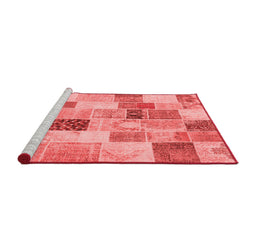 Transitional Red Washable Rugs