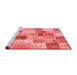 Transitional Red Washable Rugs