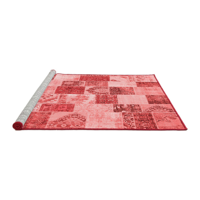 Transitional Red Washable Rugs