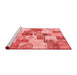 Transitional Red Washable Rugs