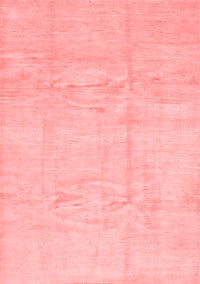 Solid Red Modern Rug, con1412red