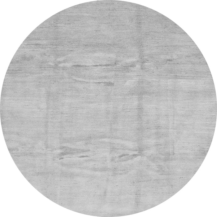 Machine Washable Solid Gray Modern Rug, wshcon1412gry