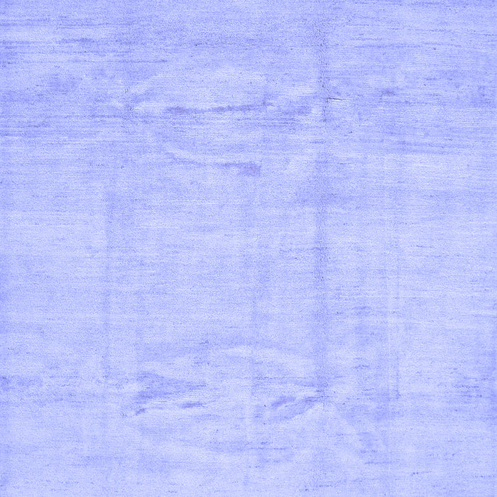 Machine Washable Solid Blue Modern Rug, wshcon1412blu