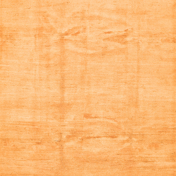 Solid Orange Modern Rug, con1412org