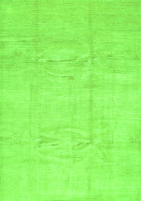 Solid Green Modern Rug, con1412grn