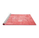 Transitional Red Washable Rugs