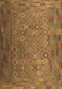 Southwestern Brown Country Rug, con1414brn