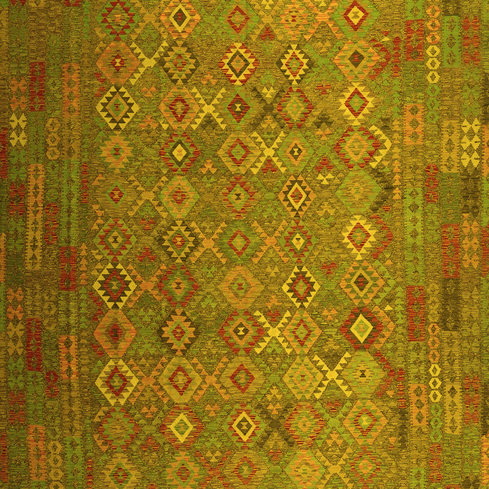 Southwestern Yellow Country Rug, con1414yw
