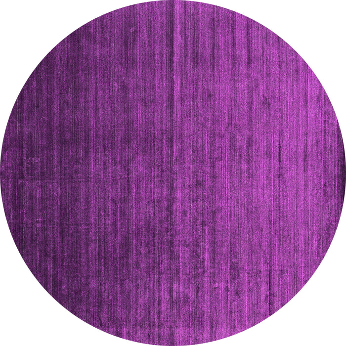 Round Abstract Pink Contemporary Rug, con1415pnk