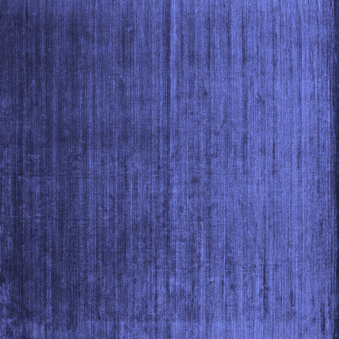 Square Abstract Blue Contemporary Rug, con1415blu