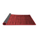 Abstract Red Contemporary Area Rugs