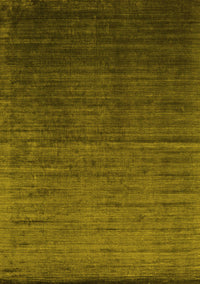 Abstract Yellow Contemporary Rug, con1415yw