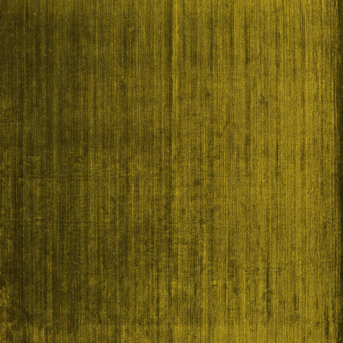 Square Abstract Yellow Contemporary Rug, con1415yw