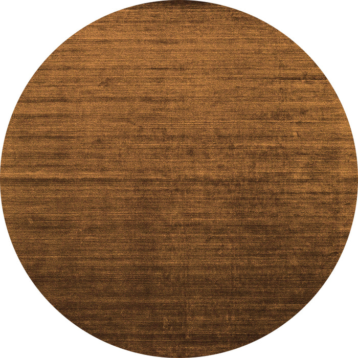 Square Abstract Orange Contemporary Rug, con1415org