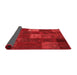 Patchwork Red Transitional Area Rugs