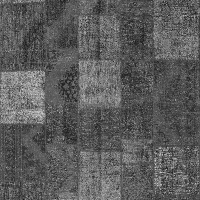 Patchwork Gray Transitional Rug, con1416gry