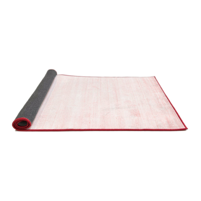 Solid Red Modern Area Rugs