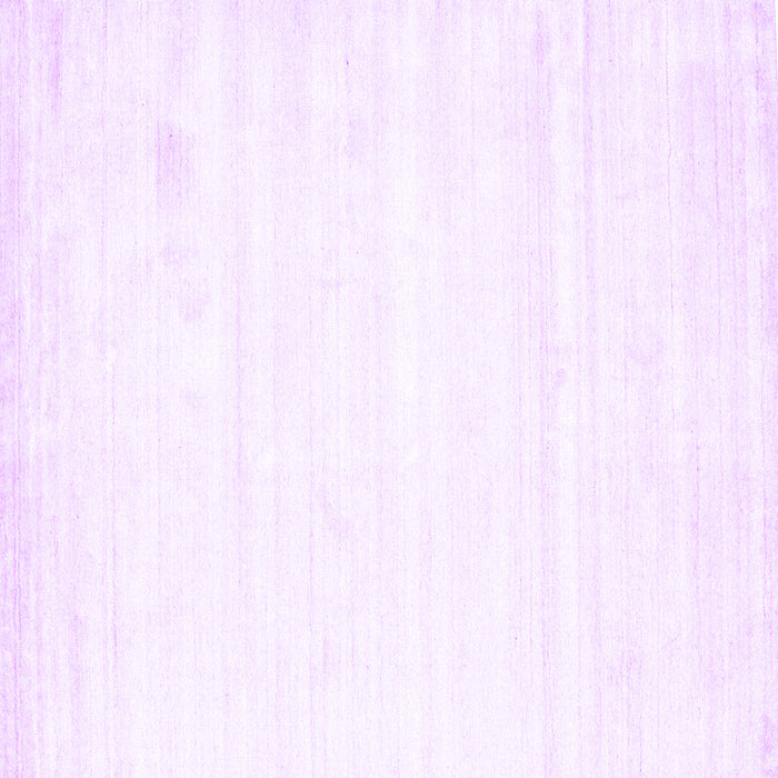 Square Solid Purple Modern Rug, con1417pur