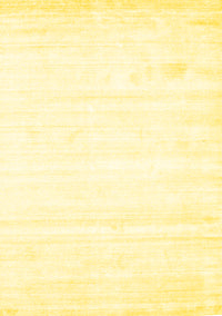 Solid Yellow Modern Rug, con1417yw