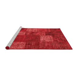Transitional Red Washable Rugs