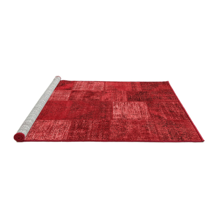 Transitional Red Washable Rugs