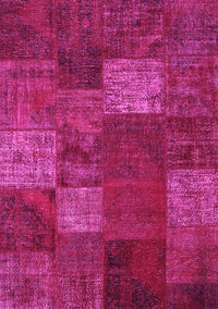 Patchwork Pink Transitional Rug, con1418pnk