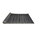 Thickness of Contemporary Carbon Gray Modern Rug, con1419