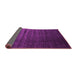 Sideview of Abstract Pink Contemporary Rug, con1419pnk