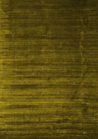 Abstract Yellow Contemporary Rug, con1419yw