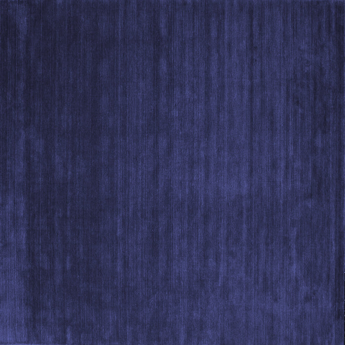 Square Abstract Blue Contemporary Rug, con141blu