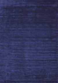 Abstract Blue Contemporary Rug, con141blu